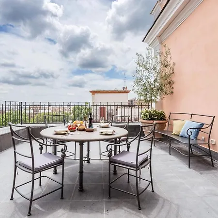 The Rent - Spacious With Terraces With Panoramic View Of Lejlighed Rom